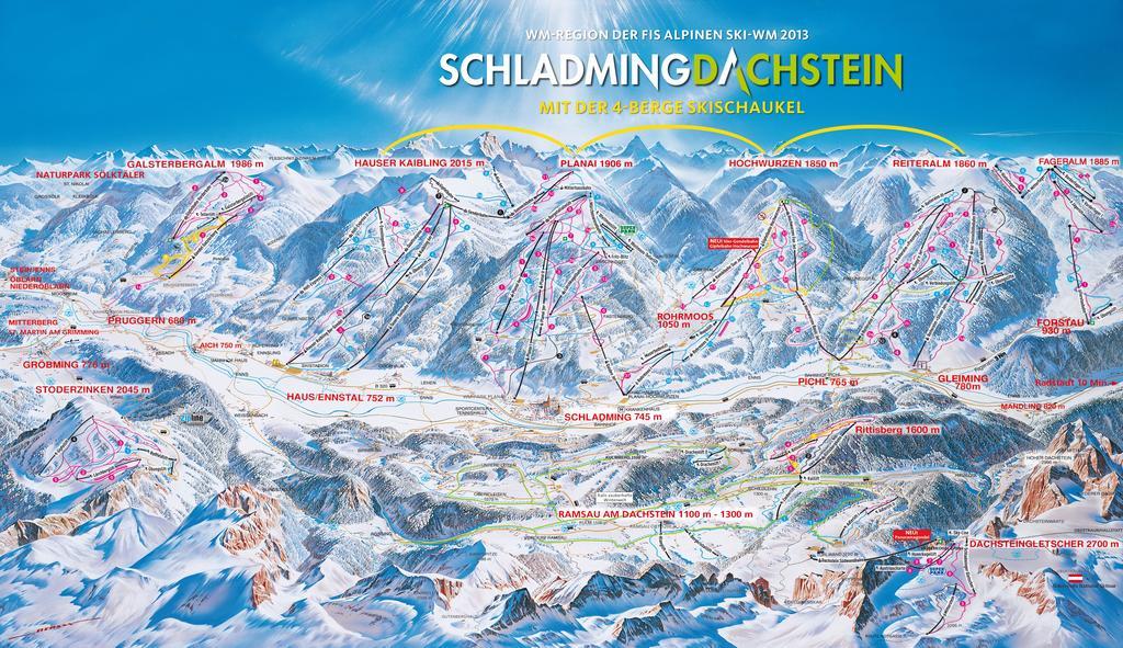 Haus Alpina In & Out Hébergement de vacances Schladming